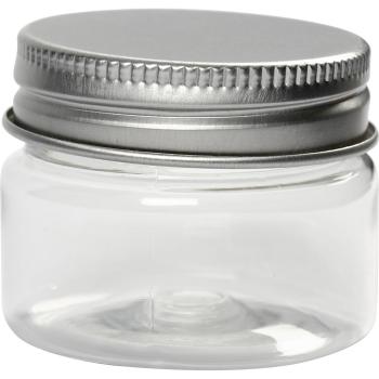 Kunststoffglas mit Schraubverschluss
